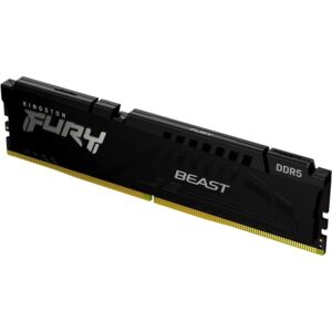 Memória Dimm Kingston 8GB DDR5 5200MTs CL40 FURY Beast Black