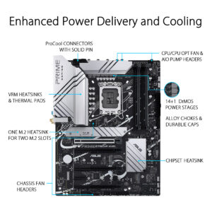 Motherboard Asus Prime Z790-P ATX Wifi DDR5 Lga 1700