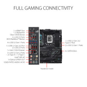 Motherboard Asus Rog Gaming Strix Z790-F ATX WiFi DDR5 Lga1700