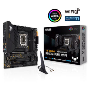 Motherboard Asus Tuf Gaming B660M-Plus ATX WiFi DDR5 Lga1700