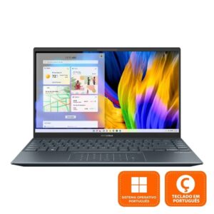 Portátil ASUS Zenbook UM425QA Ryzen 7-5800H 16Gb 1Tb 14" Full HD Win11 Pro - Teclado PT