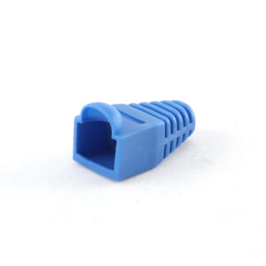 Proteção de Plástico para Ficha de rede RJ45 Azul Saco de 100Pcs