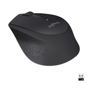 Rato Ergonómico Sem Fios Logitech M280 1000 Dpi Preto