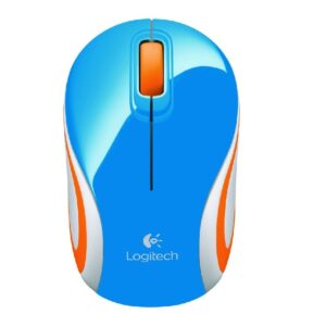 Rato Mini Sem Fios Logitech M187 1000 Dpi Azul