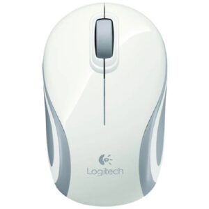 Rato Mini Sem Fios Logitech M187 1000 Dpi Branco