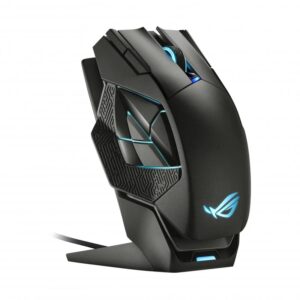 Rato Óptico Gaming Asus Rog Spatha X Sem Fios Preto