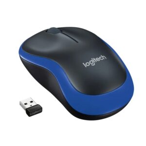 Rato Sem Fios Logitech M185 1000 Dpi Azul