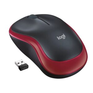 Rato Sem Fios Logitech M185 1000 Dpi Vermelho