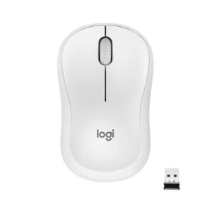 Rato Sem Fios Logitech M220 Silent 1000 Dpi Branco