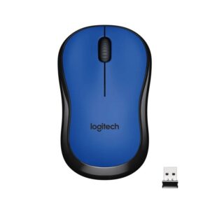 Rato Sem Fios Logitech Silent M220 1000 Dpi Azul