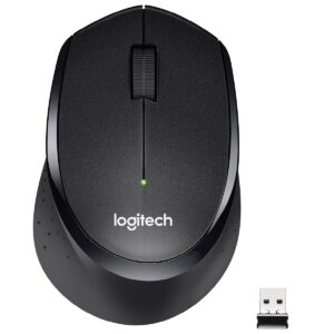 Rato Sem Fios Logitech Silent Plus M330 1000 Dpi Preto