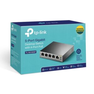 Switch TP-Link TL-SF1005P 5 Portas RJ-45 10/100 PoE