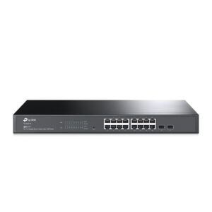 Switch TP-Link TL-SG2218 JetStream 16 Portas Gigabit Smart Switch com 2 slots SFP