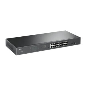 Switch de Rack 19 TP-Link TL-SG1218MPE com Gestão 16portas Gigabit PoE 802.3at