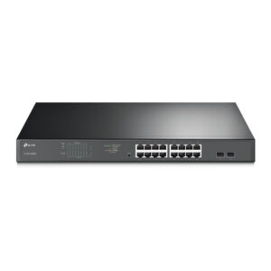 Switch de Rack 19 TP-Link TL-SG1218MPE com Gestão 16portas Gigabit PoE 802.3at