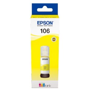 Recarga Ecotank de Tinta Original Epson nº106 Amarelo