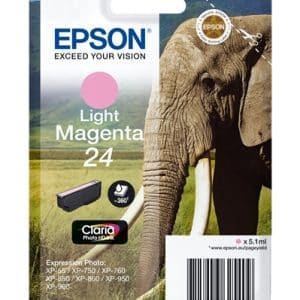 Tinteiro Original Epson nº24 Magenta Claro