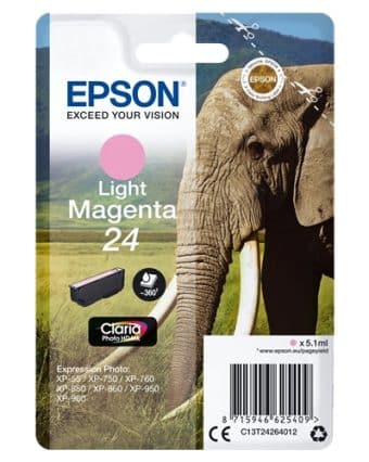 Tinteiro Original Epson nº24 Magenta Claro