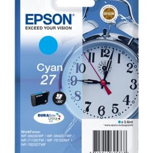 Tinteiro Original Epson nº27 Azul