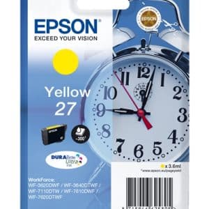 Tinteiro Original Epson nº27 Amarelo