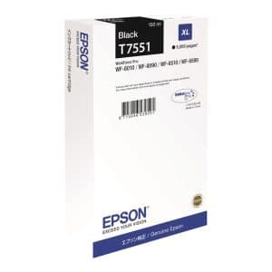 Tinteiro Original Epson T7551 Preto