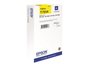 Tinteiro Original Epson T7554 Amarelo