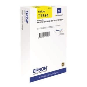 Tinteiro Original Epson T7554 Amarelo