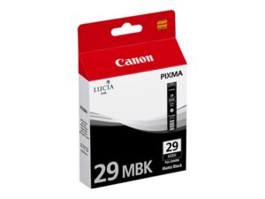 Tinteiro Original Canon PGI29 Preto Mate