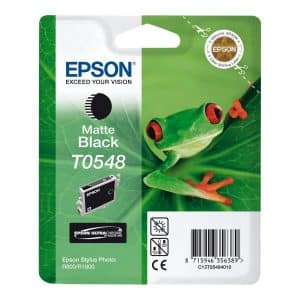 Tinteiro Original Epson T0548 Preto Mate