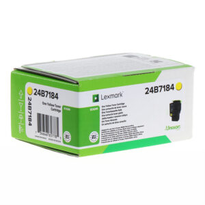 Toner Original Lexmark 24B7184 Amarelo