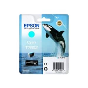 Tinteiro Original Epson T7602 Azul