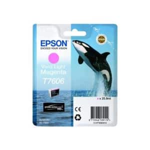 Tinteiro Original Epson T7606 Magenta Claro