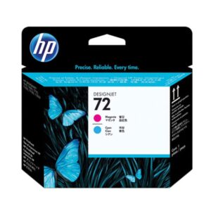 Cabeça de Impressão Original HP nº72 Azul e Magenta