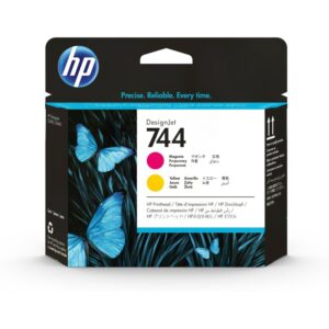 Cabeça de Impressão Original HP nº744 Magenta e Amarelo