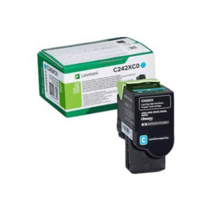 Toner Original Lexmark C242XC0 Azul