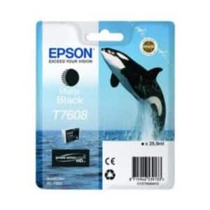 Tinteiro Original Epson T7608 Preto Mate