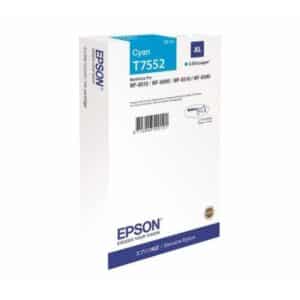 Tinteiro Original Epson T7552 Azul