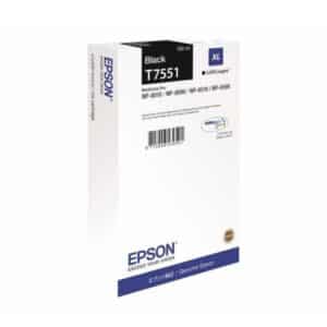 Tinteiro Original Epson T7551 Preto