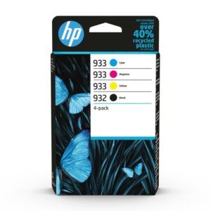 Pack Tinteiros Originais HP 932 + 933 - Pack de 4