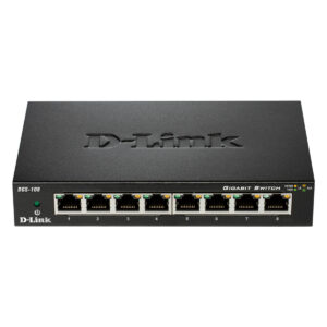 Switch de Rede D-Link DGS-108 8 Portas RJ-45 10/100/1000