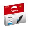 Tinteiro Original Canon CLI551 Azul