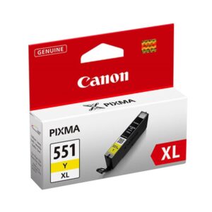 Tinteiro Original Canon CLI551XL Amarelo