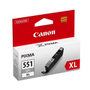 Tinteiro Original Canon CLI551XL Cinza