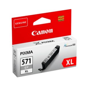 Tinteiro Original Canon CLI571XL Cinza