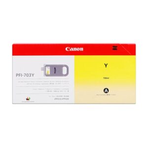 Tinteiro Original Canon PFI703 Amarelo