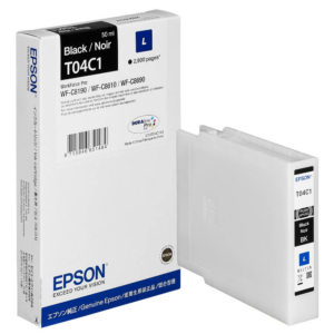 Tinteiro Original Epson T04C1 Preto