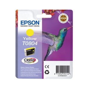 Tinteiro Original Epson T0804 Amarelo