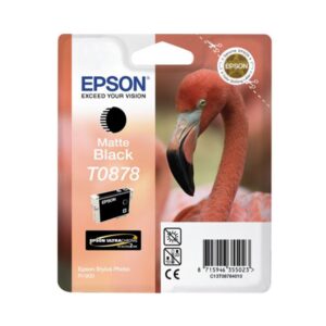 Tinteiro Original Epson T0878 Preto Mate