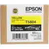 Tinteiro Original Epson T5804 Amarelo