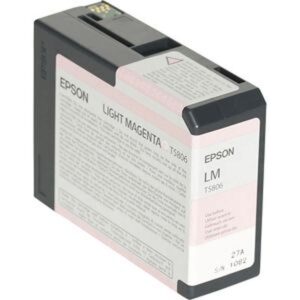 Tinteiro Original Epson T5806 Magenta Claro